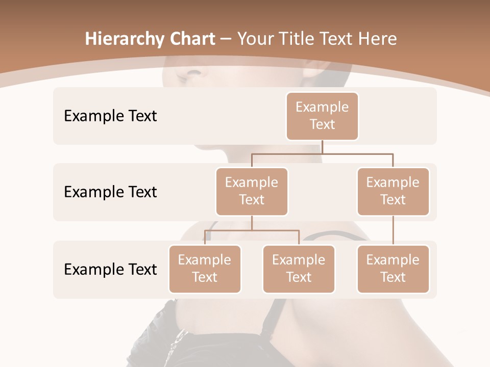 Vertical Brunette Glamour PowerPoint Template