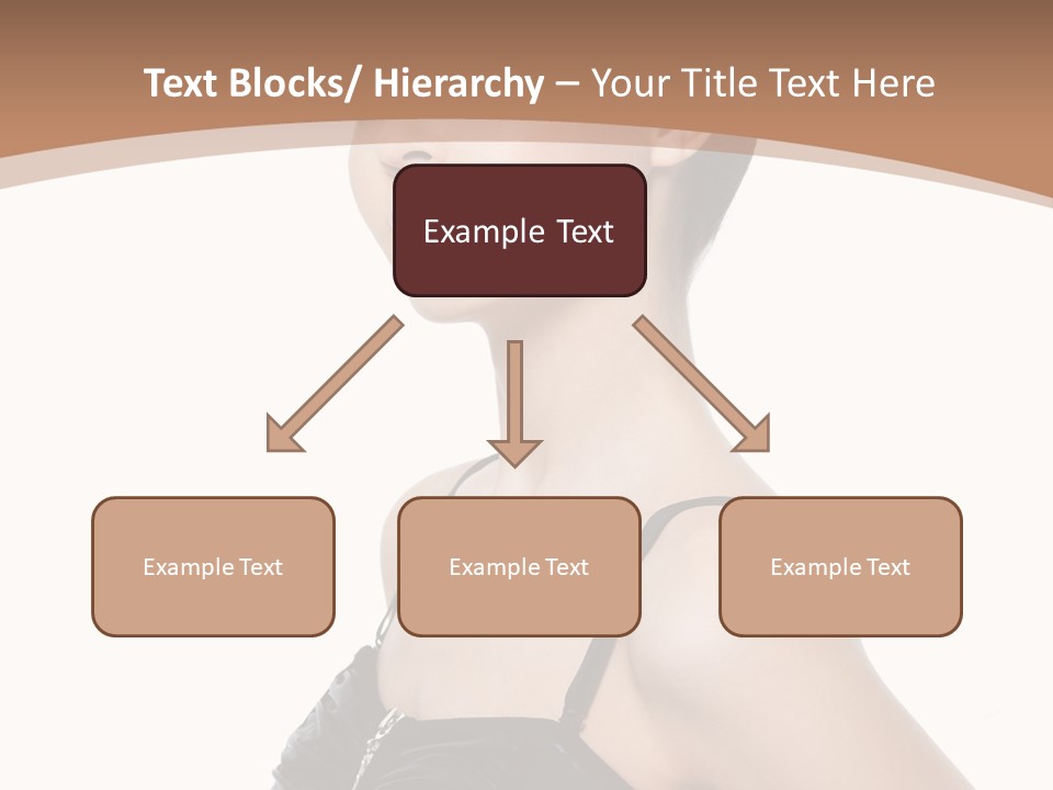 Vertical Brunette Glamour PowerPoint Template