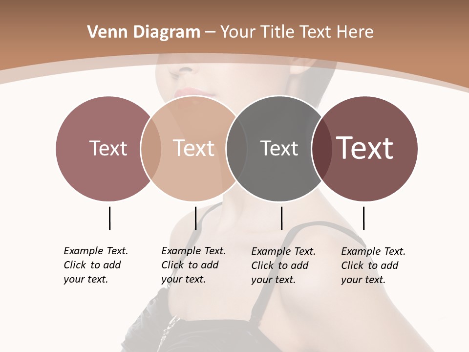 Vertical Brunette Glamour PowerPoint Template