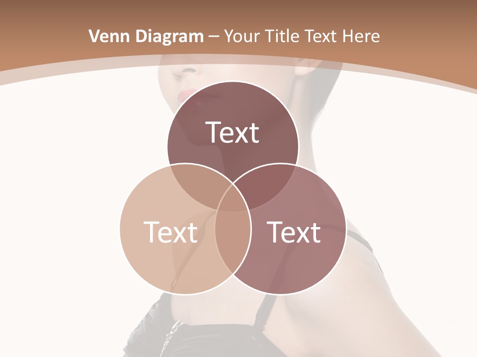 Vertical Brunette Glamour PowerPoint Template