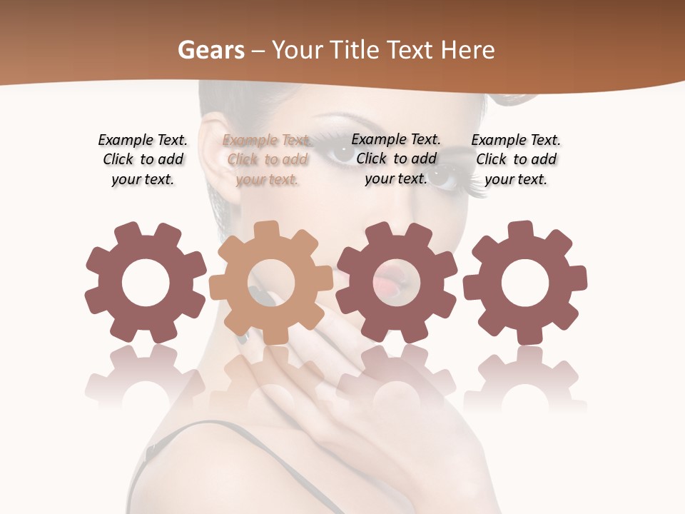 Fashion Isolated Gorgeous PowerPoint Template