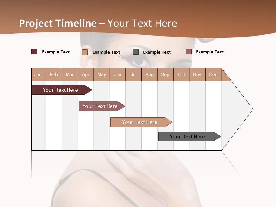 Fashion Isolated Gorgeous PowerPoint Template