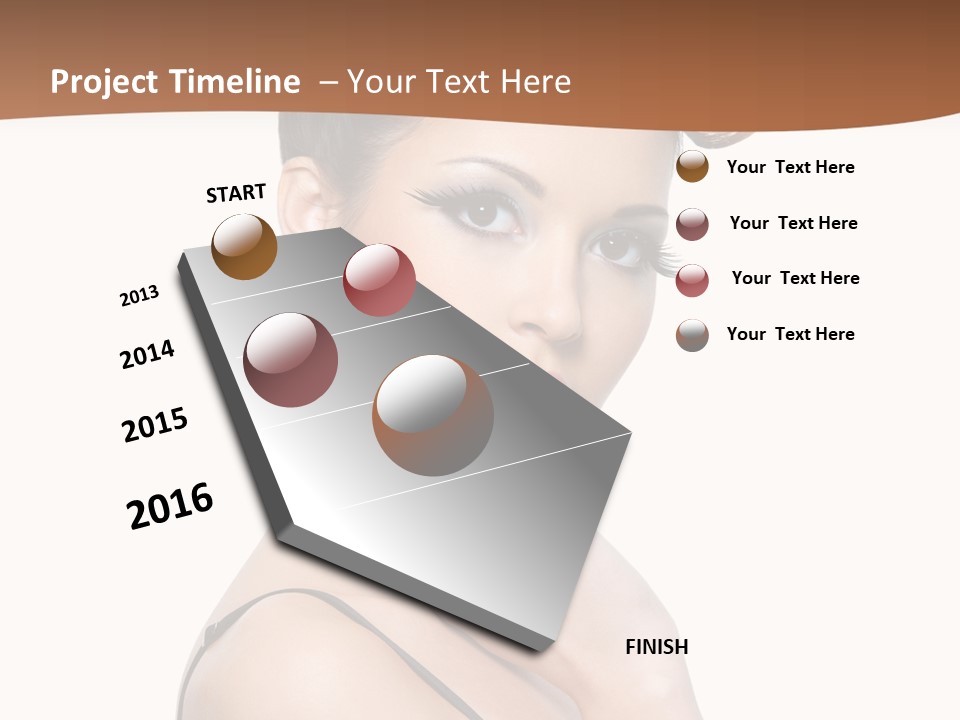 Fashion Isolated Gorgeous PowerPoint Template