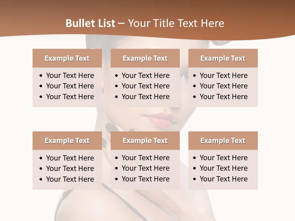 Fashion Isolated Gorgeous PowerPoint Template