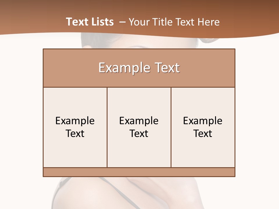 Fashion Isolated Gorgeous PowerPoint Template