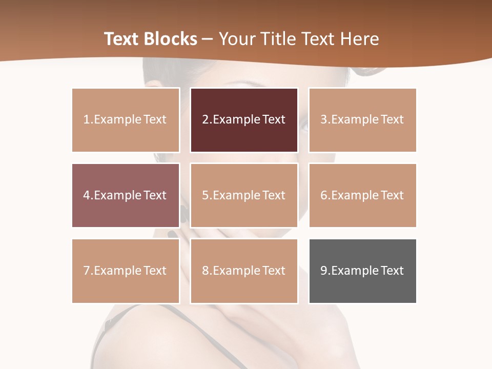 Fashion Isolated Gorgeous PowerPoint Template