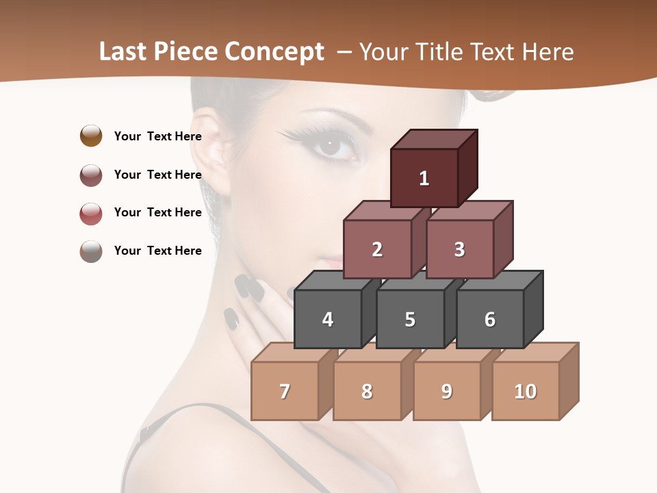 Fashion Isolated Gorgeous PowerPoint Template