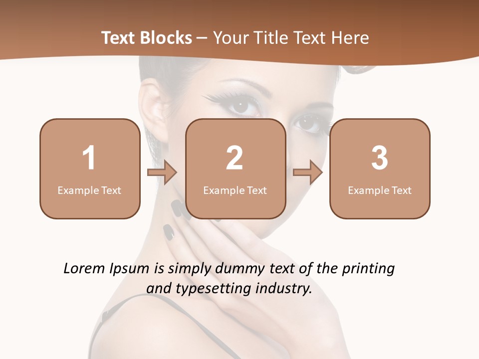 Fashion Isolated Gorgeous PowerPoint Template