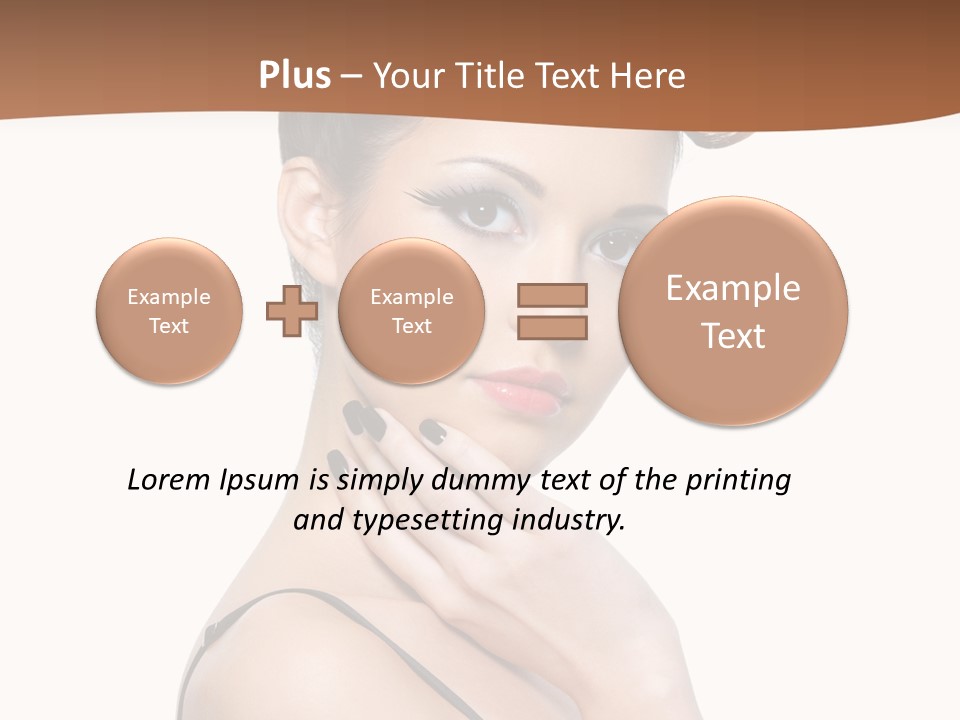 Fashion Isolated Gorgeous PowerPoint Template