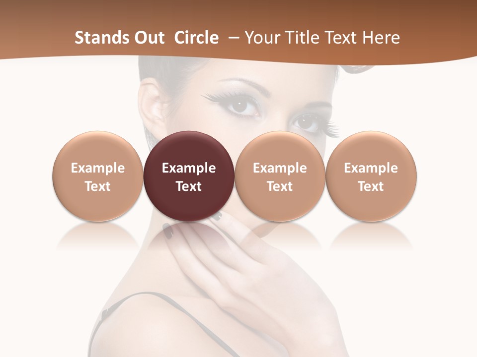 Fashion Isolated Gorgeous PowerPoint Template