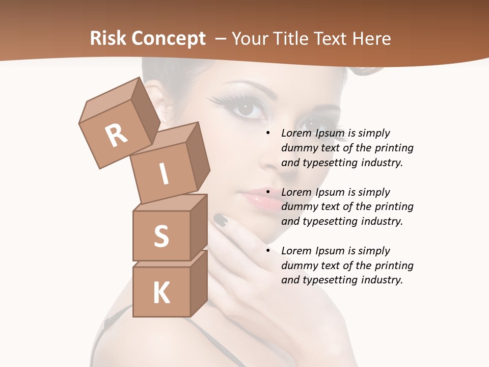 Fashion Isolated Gorgeous PowerPoint Template