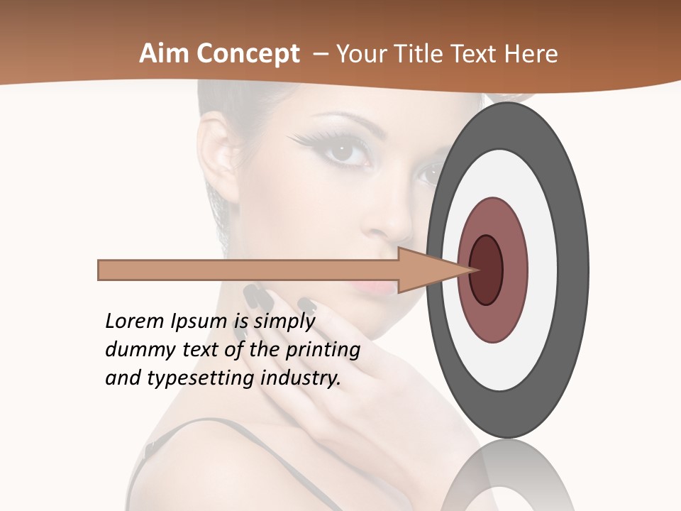 Fashion Isolated Gorgeous PowerPoint Template