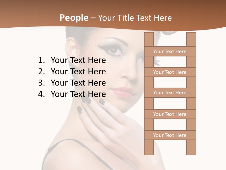 Fashion Isolated Gorgeous PowerPoint Template