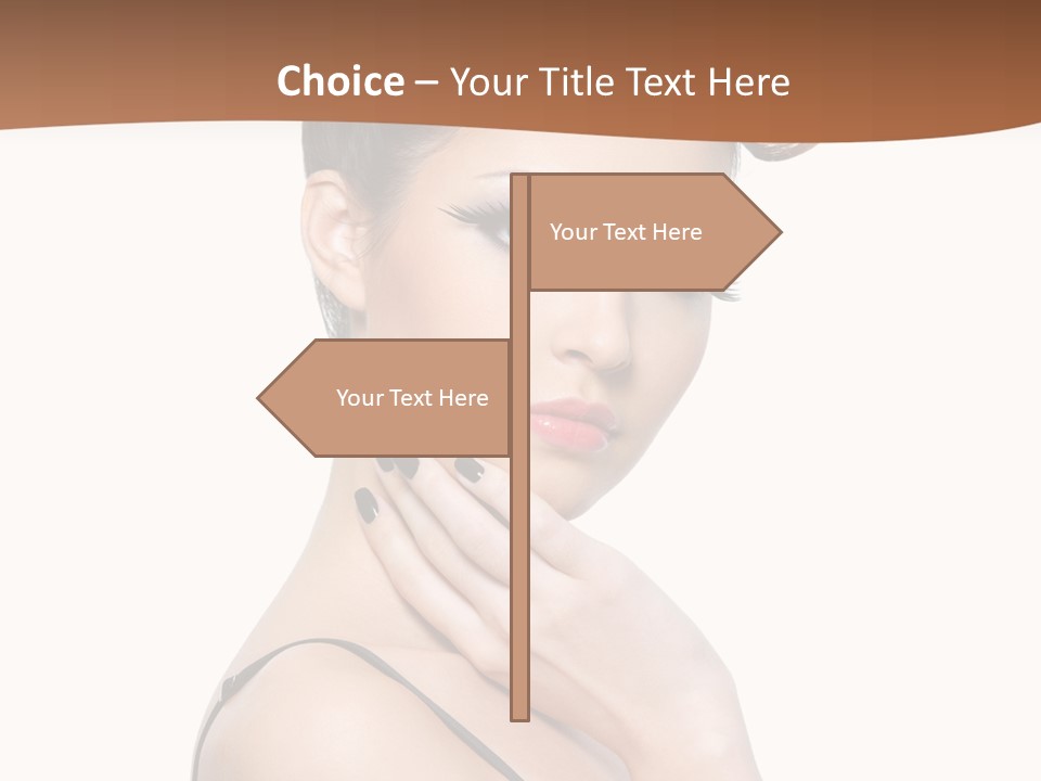 Fashion Isolated Gorgeous PowerPoint Template