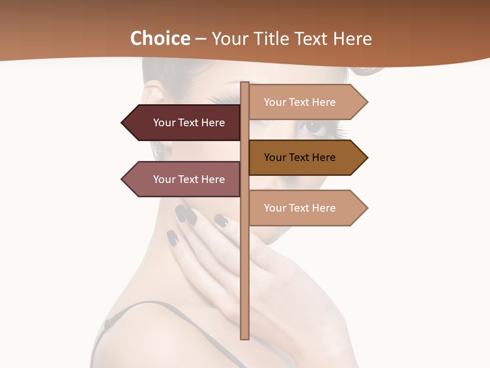 Fashion Isolated Gorgeous PowerPoint Template