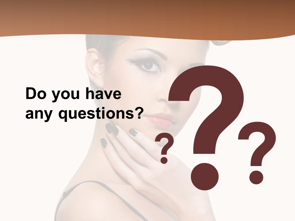 Fashion Isolated Gorgeous PowerPoint Template