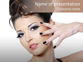 Studio Young Make Up PowerPoint Template