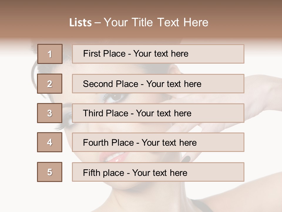 Studio Young Make Up PowerPoint Template