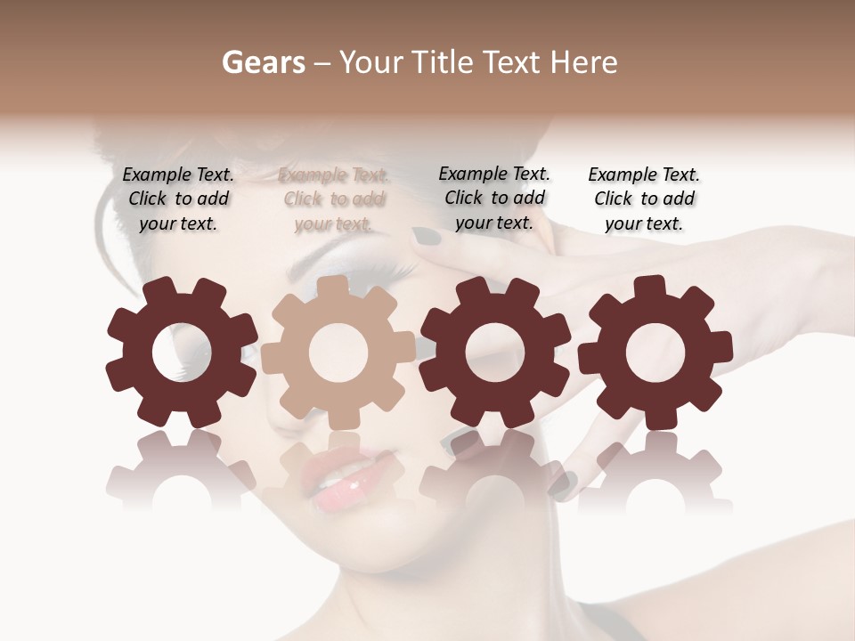 Studio Young Make Up PowerPoint Template