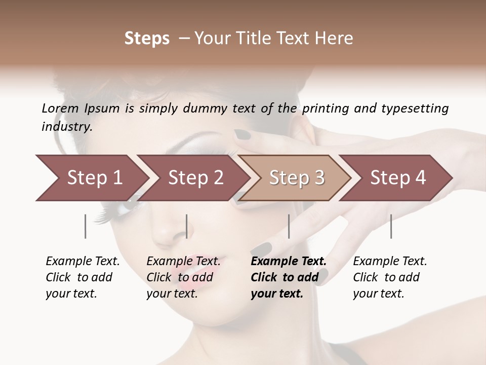 Studio Young Make Up PowerPoint Template