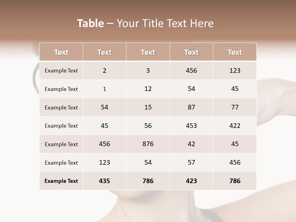 Studio Young Make Up PowerPoint Template