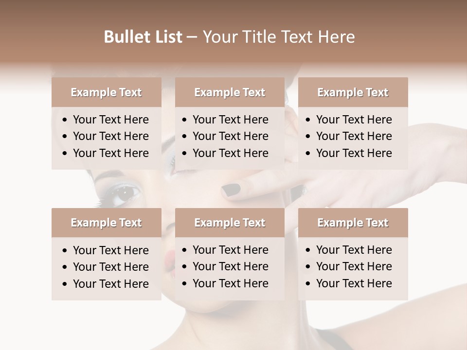 Studio Young Make Up PowerPoint Template