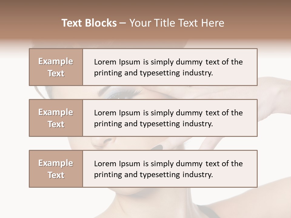 Studio Young Make Up PowerPoint Template