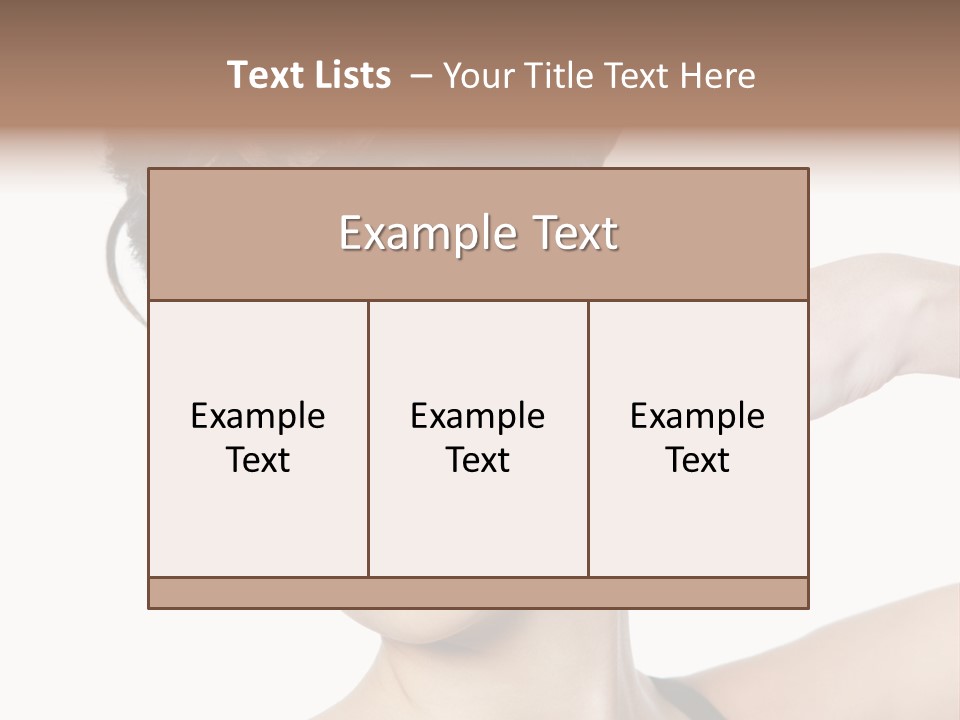 Studio Young Make Up PowerPoint Template
