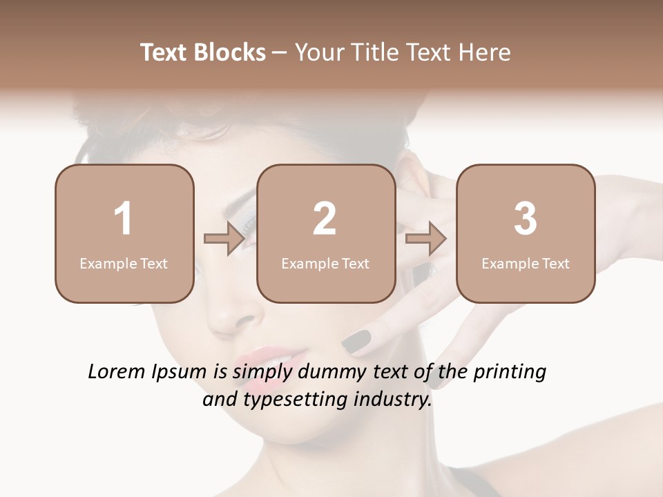 Studio Young Make Up PowerPoint Template