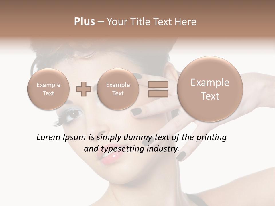 Studio Young Make Up PowerPoint Template