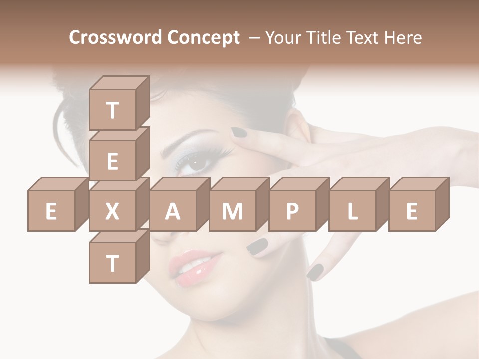 Studio Young Make Up PowerPoint Template