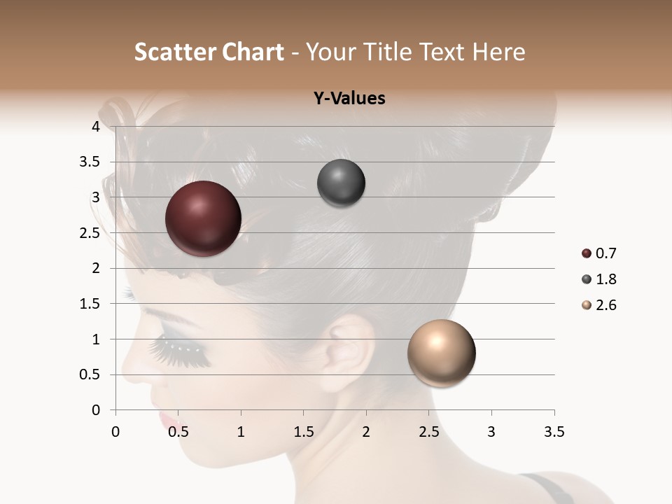 Portrait Hair Gorgeous PowerPoint Template