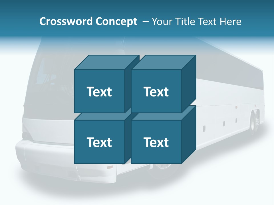 Delivery Coach Glass PowerPoint Template