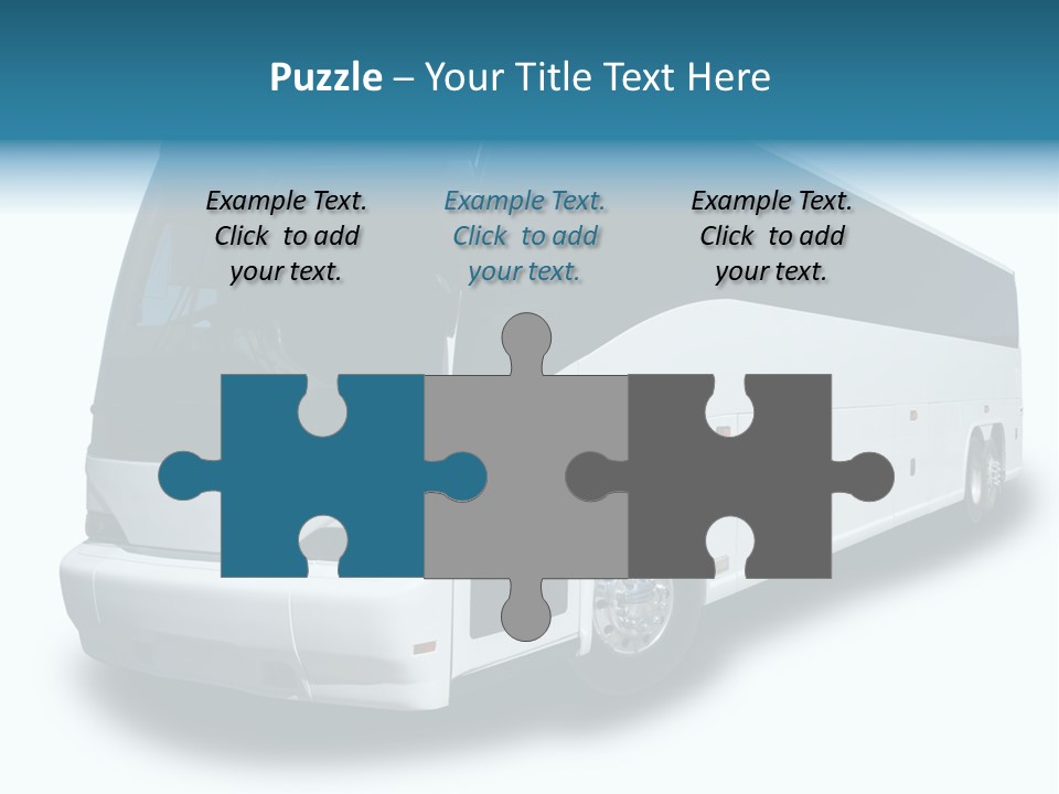 Delivery Coach Glass PowerPoint Template