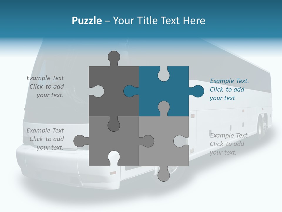 Delivery Coach Glass PowerPoint Template