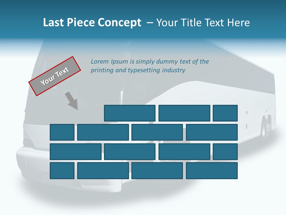 Delivery Coach Glass PowerPoint Template