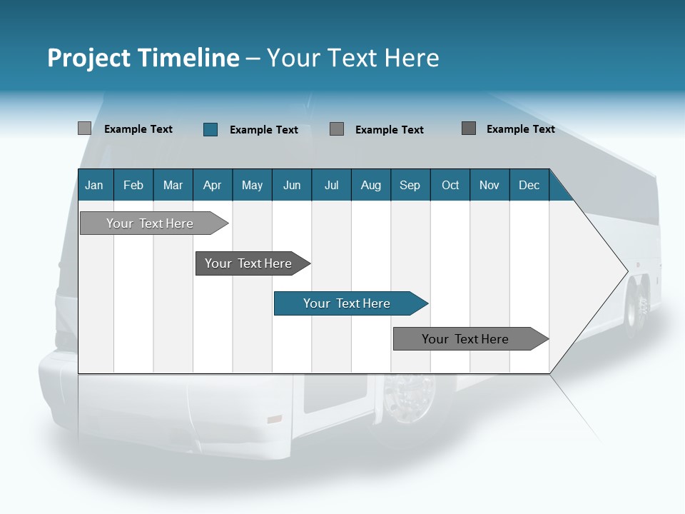 Delivery Coach Glass PowerPoint Template