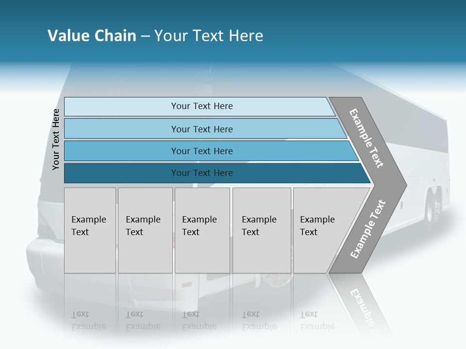 Delivery Coach Glass PowerPoint Template