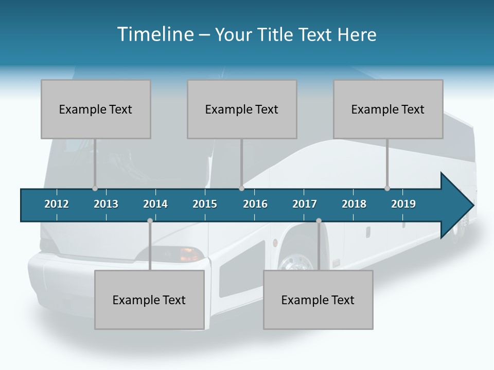 Delivery Coach Glass PowerPoint Template