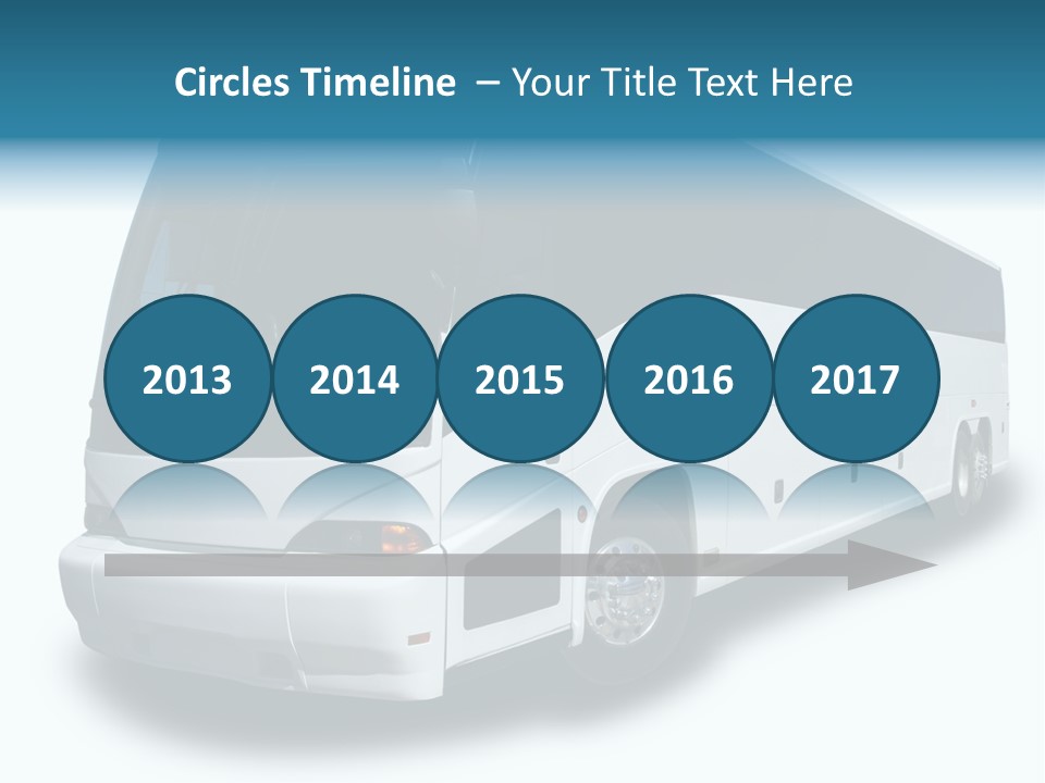 Delivery Coach Glass PowerPoint Template