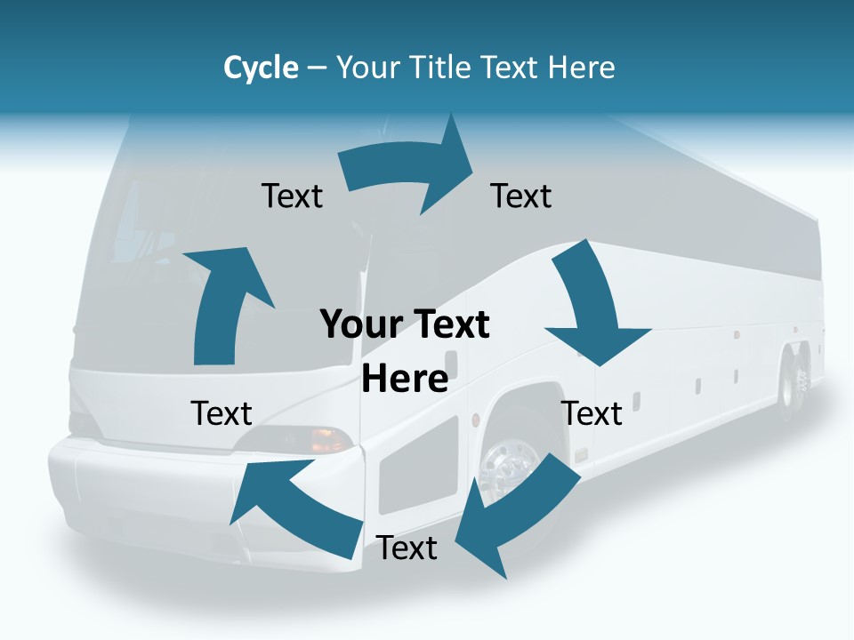 Delivery Coach Glass PowerPoint Template