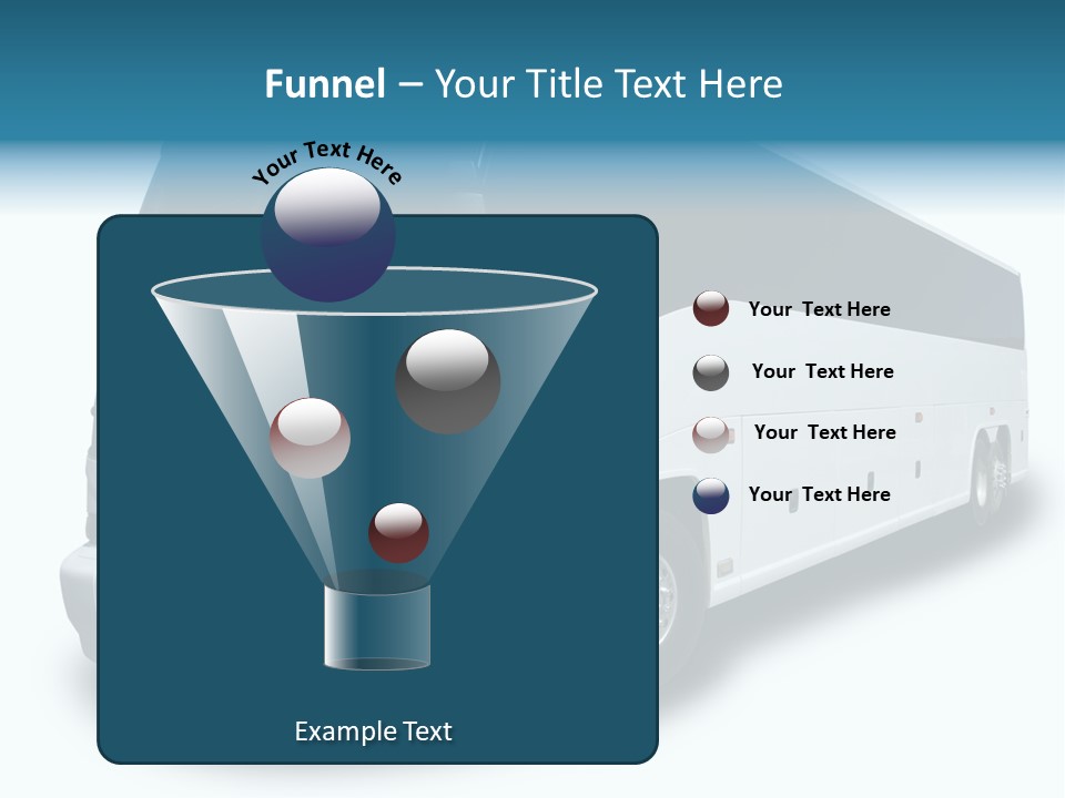 Delivery Coach Glass PowerPoint Template