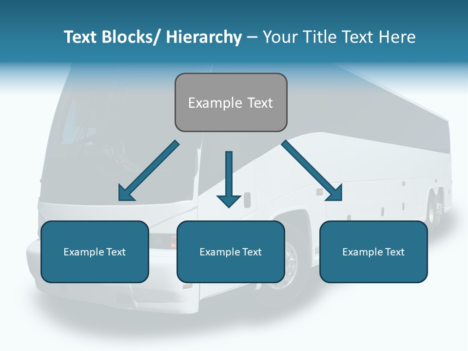 Delivery Coach Glass PowerPoint Template