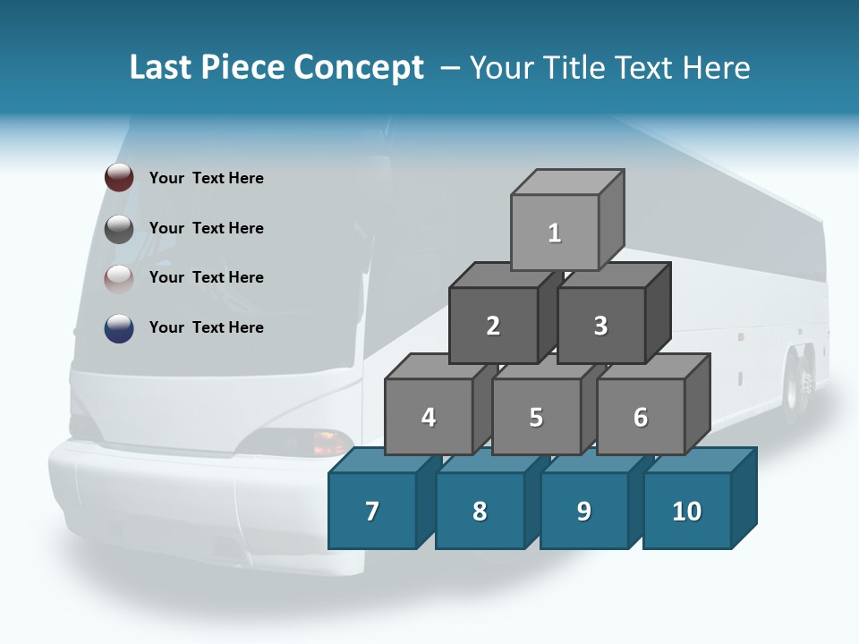 Delivery Coach Glass PowerPoint Template