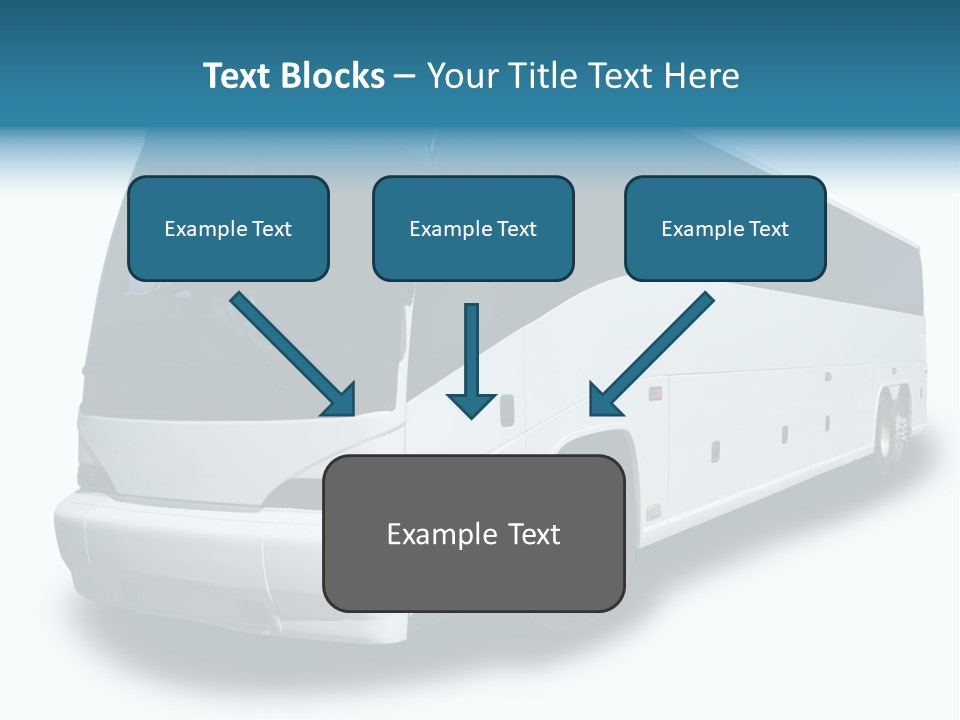 Delivery Coach Glass PowerPoint Template