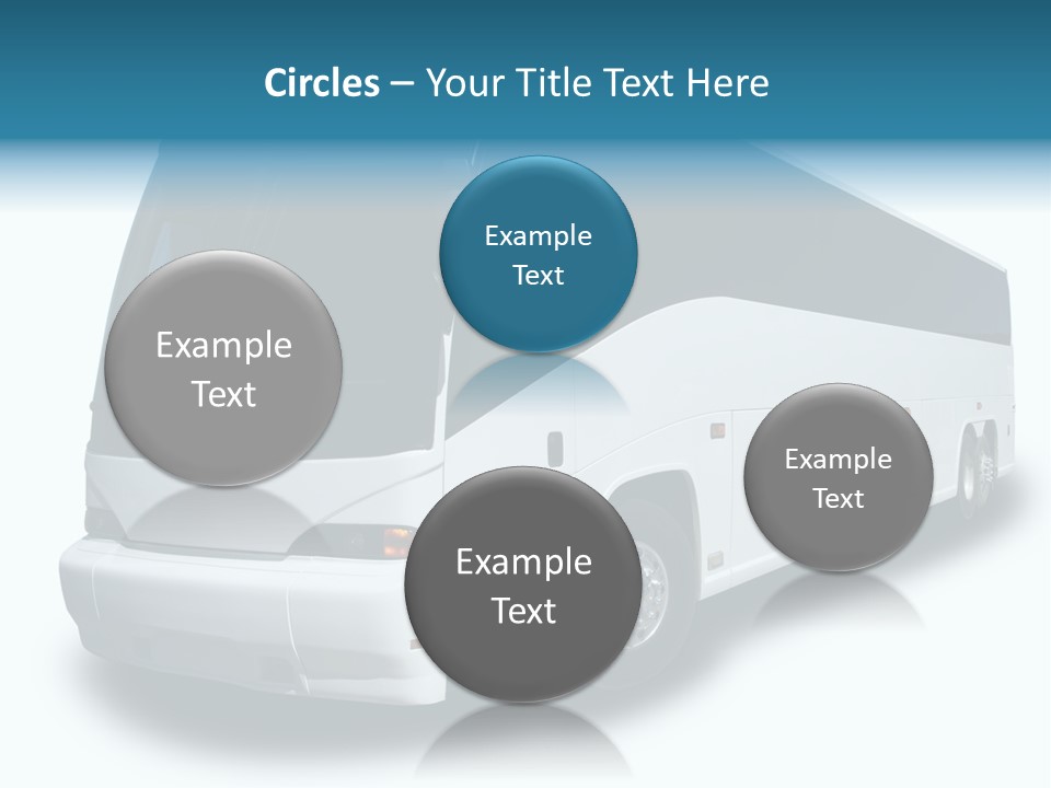 Delivery Coach Glass PowerPoint Template