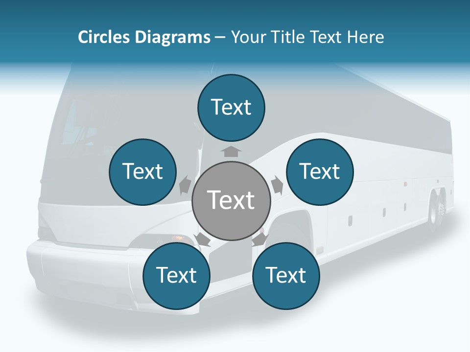 Delivery Coach Glass PowerPoint Template