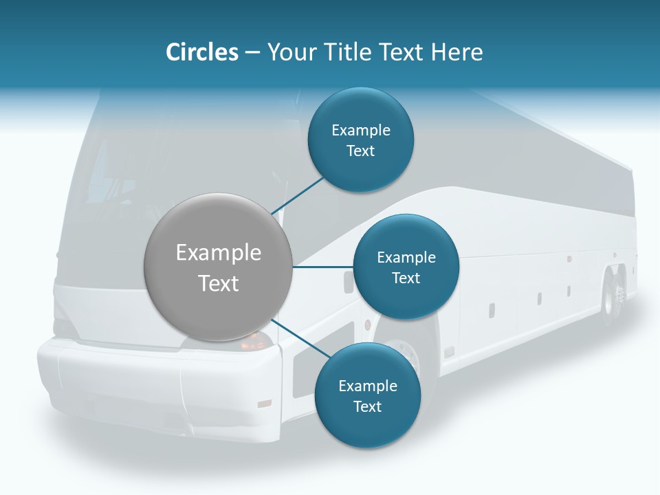 Delivery Coach Glass PowerPoint Template