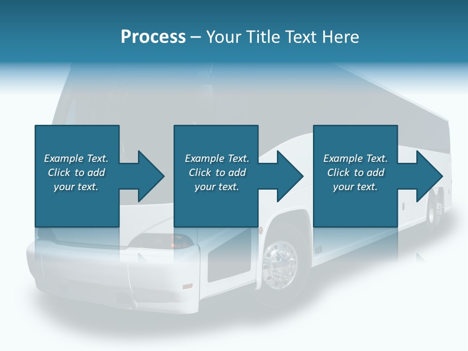 Delivery Coach Glass PowerPoint Template
