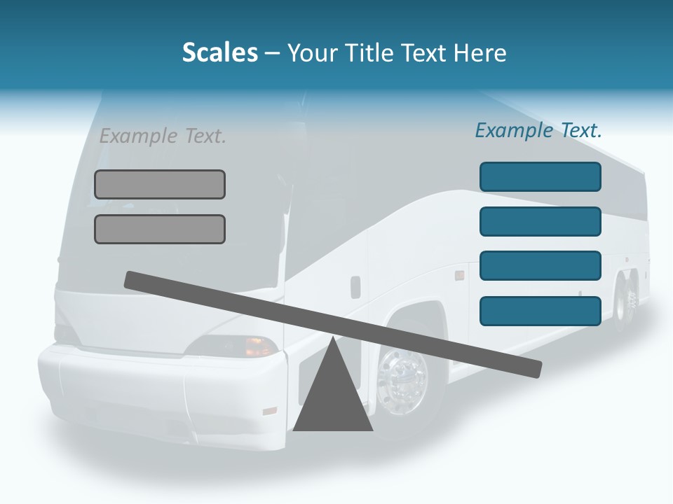 Delivery Coach Glass PowerPoint Template